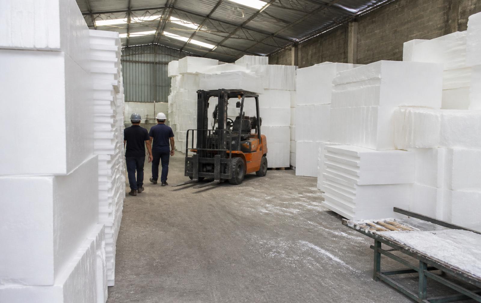 Peças industriais em EPS para isolamento térmico e embalagem técnica