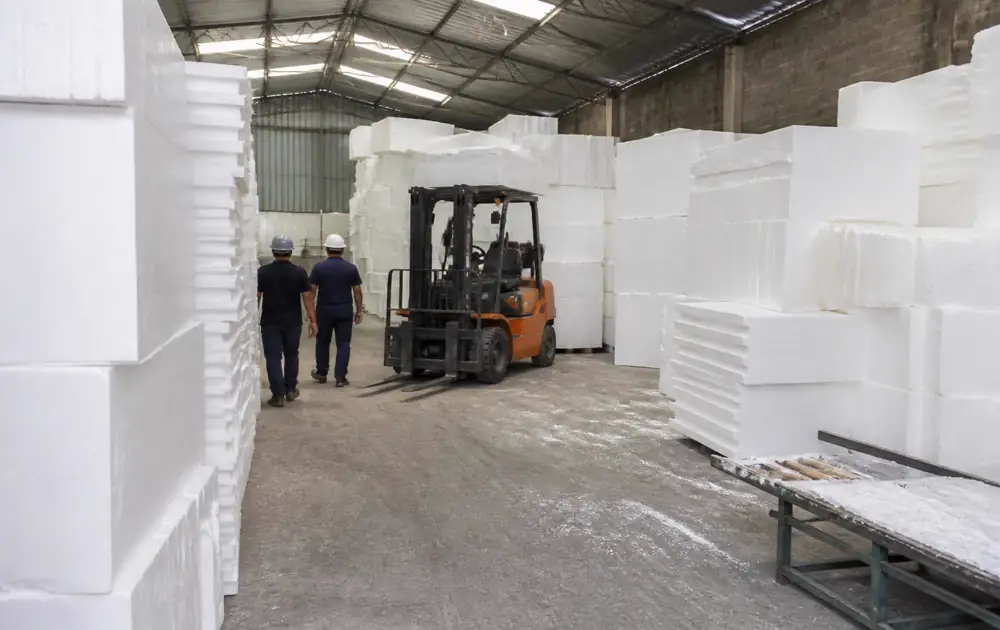 Peças industriais em EPS para isolamento térmico e embalagem técnica